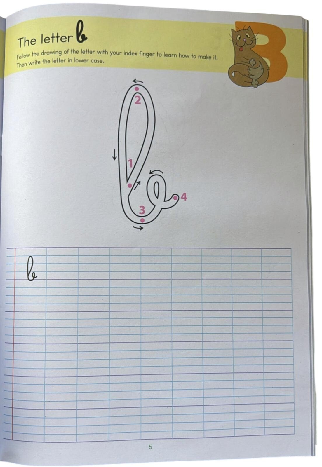 ABC 123 Colouring Book - A4 Kids Childrens Activity Learn To Write Letters Books