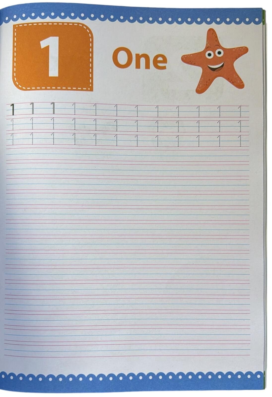 ABC 123 Colouring Book - A4 Kids Childrens Activity Learn To Write Letters Books