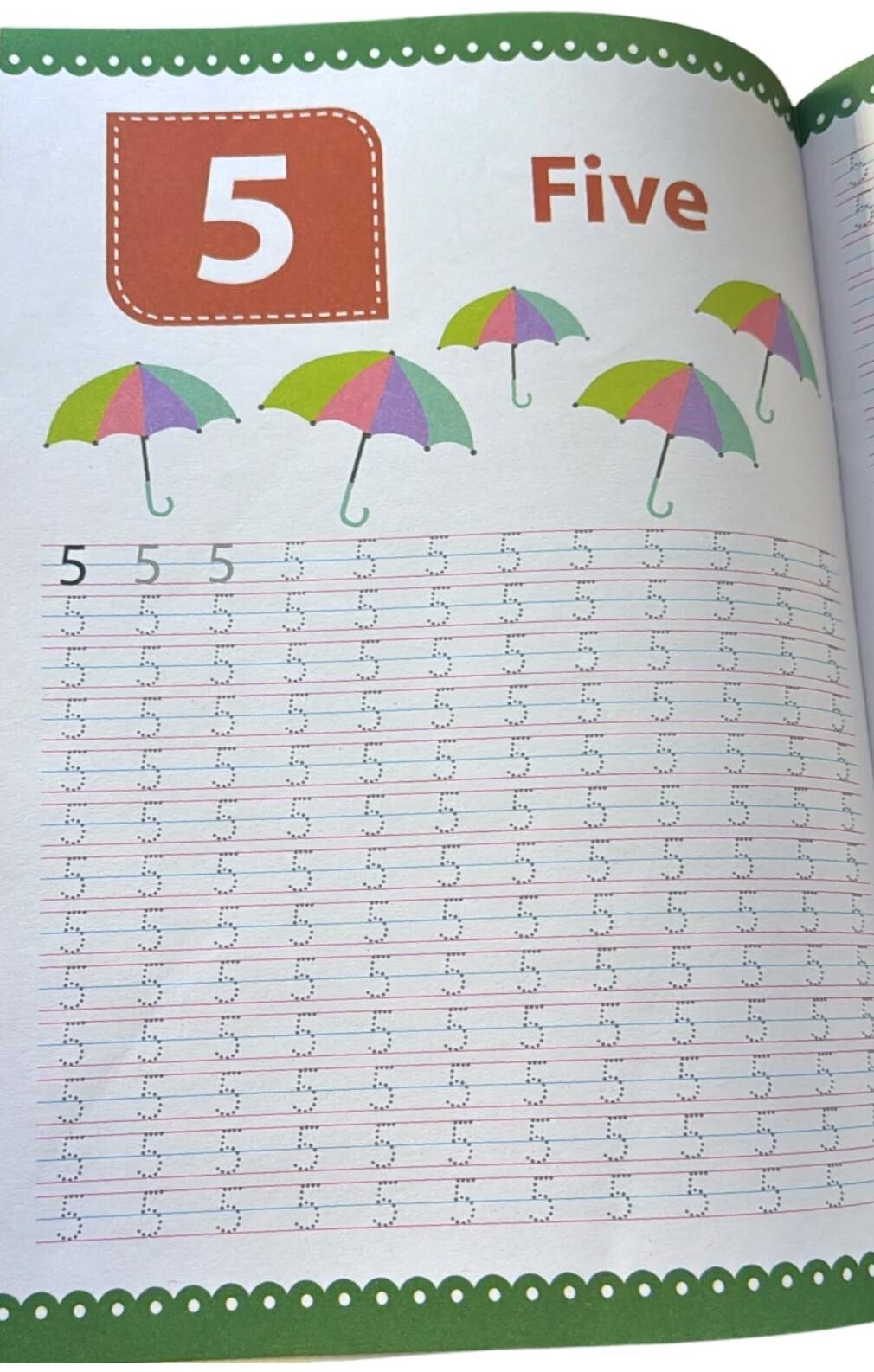 ABC 123 Colouring Book - A4 Kids Childrens Activity Learn To Write Letters Books