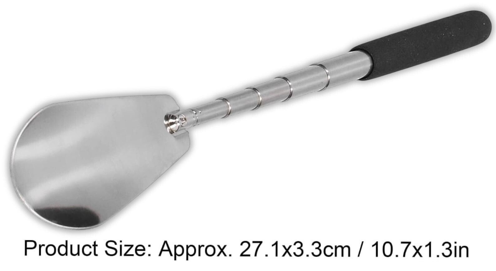 Long Handle Extendable Shoe Horn Metal Shoehorn Handheld Remover Telescopic UK