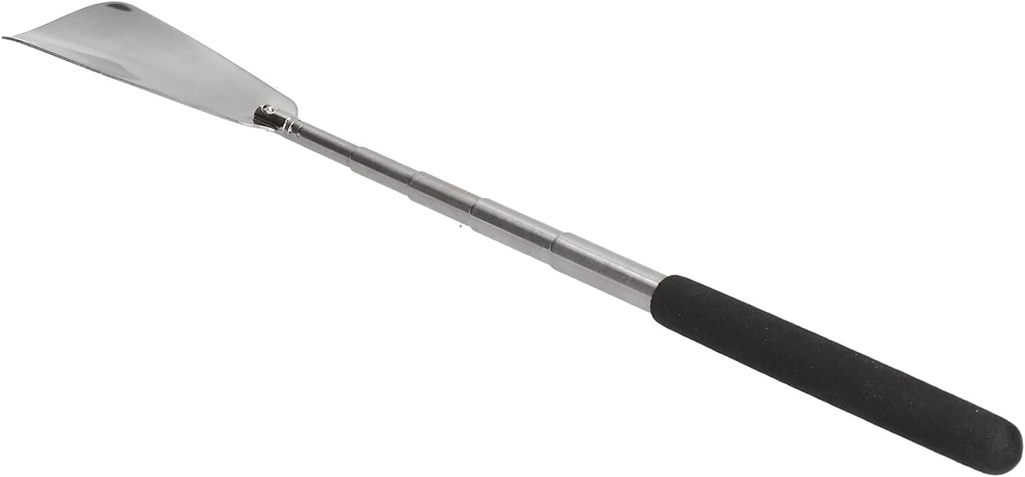 Long Handle Extendable Shoe Horn Metal Shoehorn Handheld Remover Telescopic UK