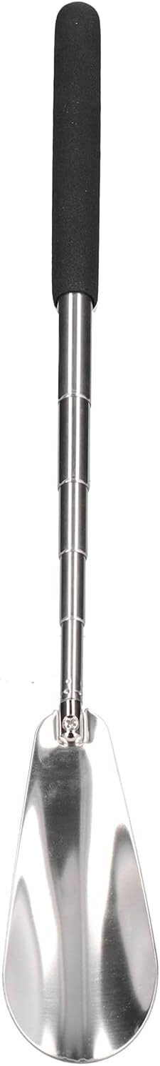 Long Handle Extendable Shoe Horn Metal Shoehorn Handheld Remover Telescopic UK