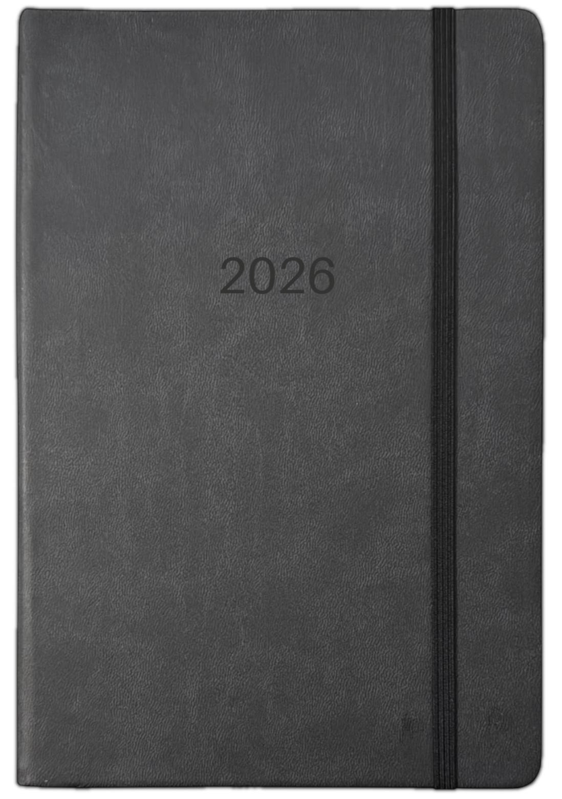 2026 DIARY A5 / A4 POCKET SMALL / SLIM LINE LUXURY WEEK TO VIEW FASHION DIARY