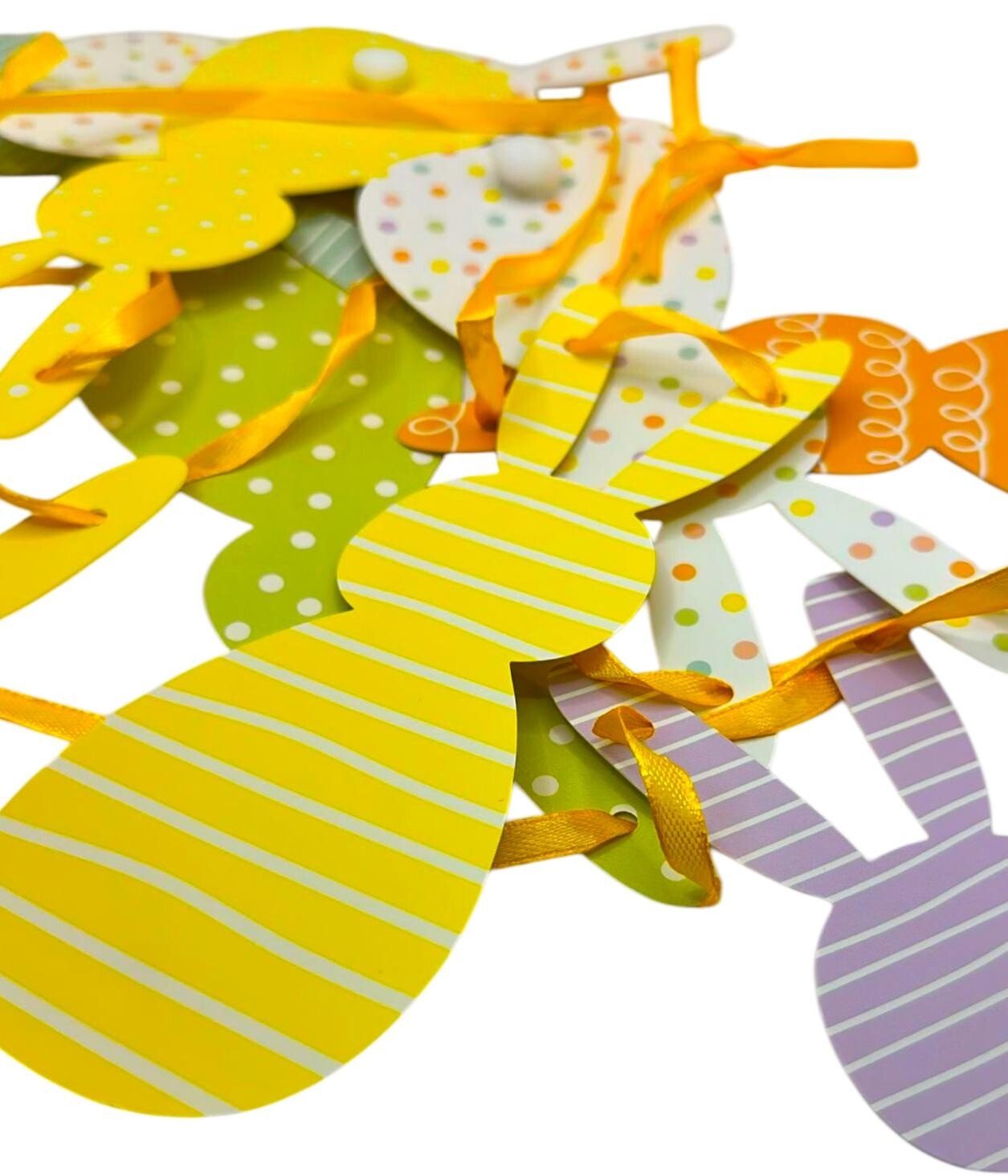 Happy Easter Banner/Decoration/Garland/Bunting, Bunny Pattern Party/Prop