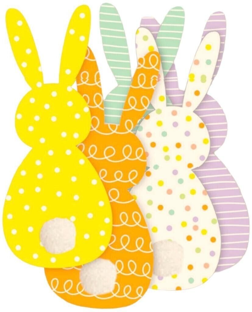 Happy Easter Banner/Decoration/Garland/Bunting, Bunny Pattern Party/Prop