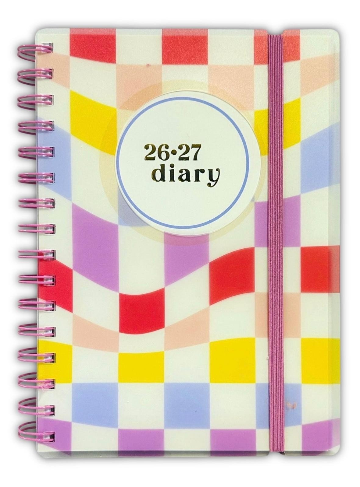 2026-2027 Academic A5 Day A Page Tropical Wiro Mid Year Student Office Diary