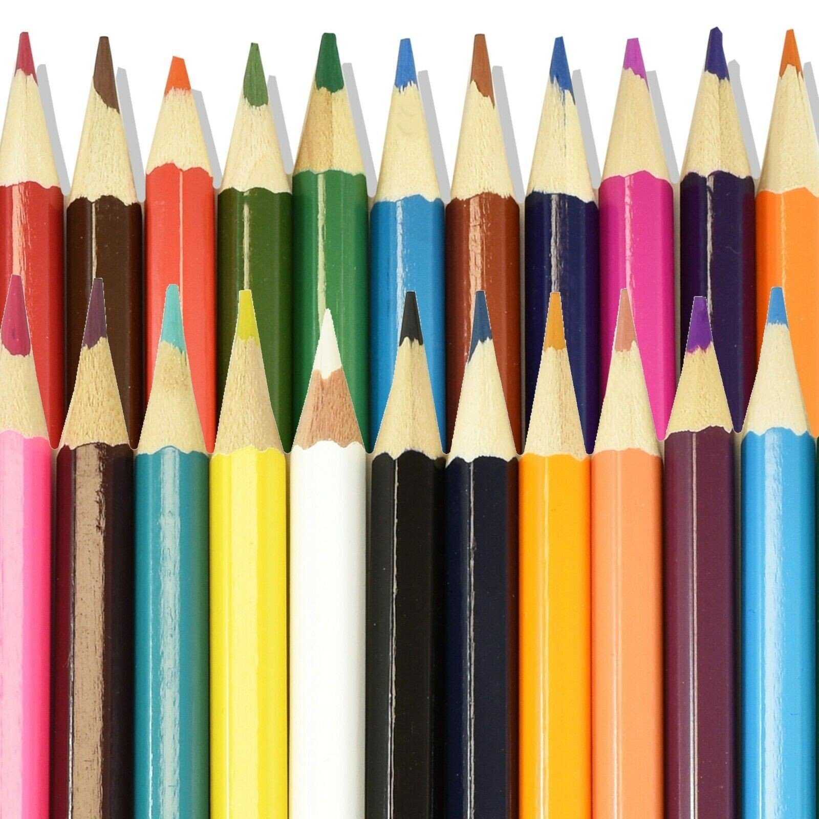 20 Premium Professional Colouring Pencils Set Colours Artist Therapy Kids Adults