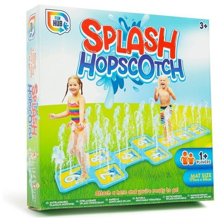 Water Sprinkler Kids Hopscotch Garden Game Play Fun Toy Swimming Pool