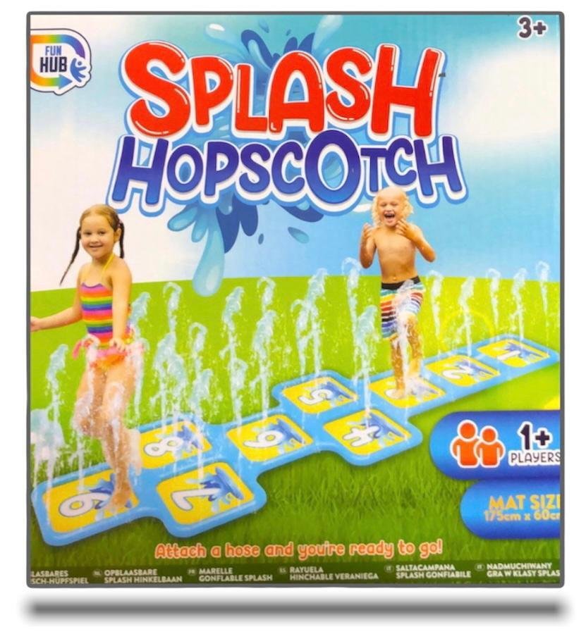 Water Sprinkler Kids Hopscotch Garden Game Play Fun Toy Swimming Pool