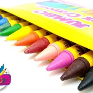 Kids Jumbo Wax Crayons Safe Non Toxic Toddler First Crayons Easy Grip Art Craft