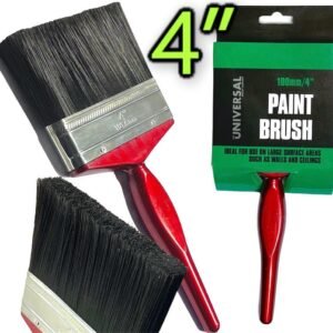 4″Paint Brush Extra Fine paint Brush Bristles Decorating DIY Wall fence Painting