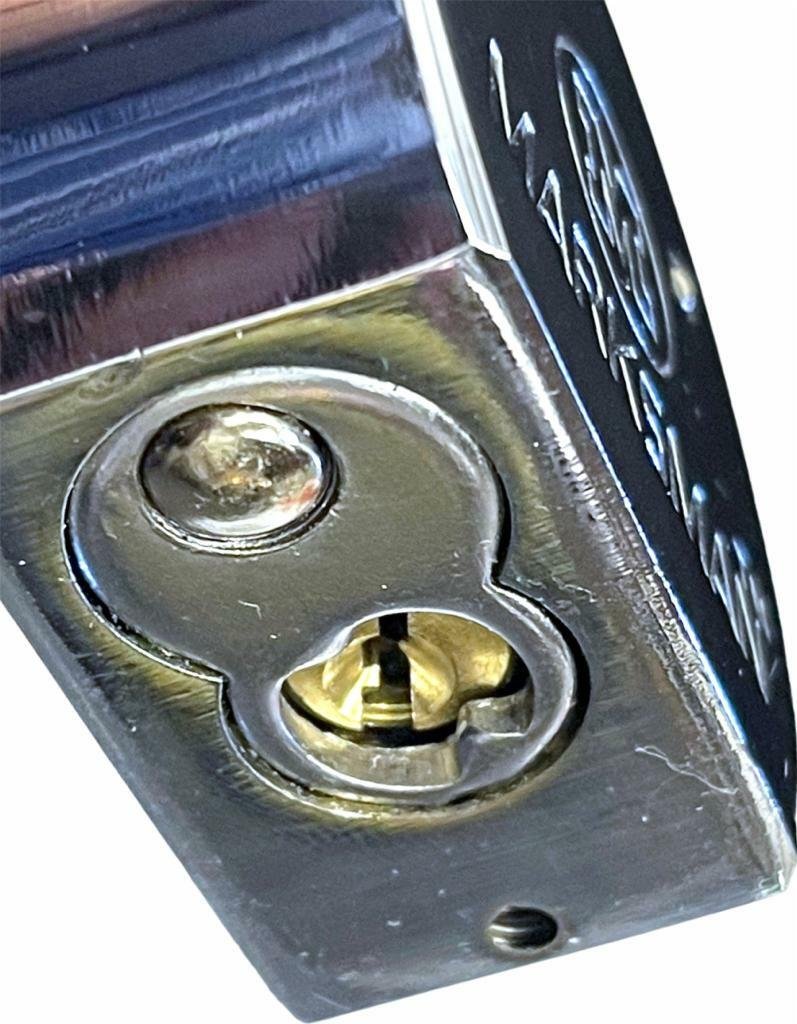 Long Shackle 65mm Chrome Steel High Security Padlock & 3 Keys Heavy Duty Large