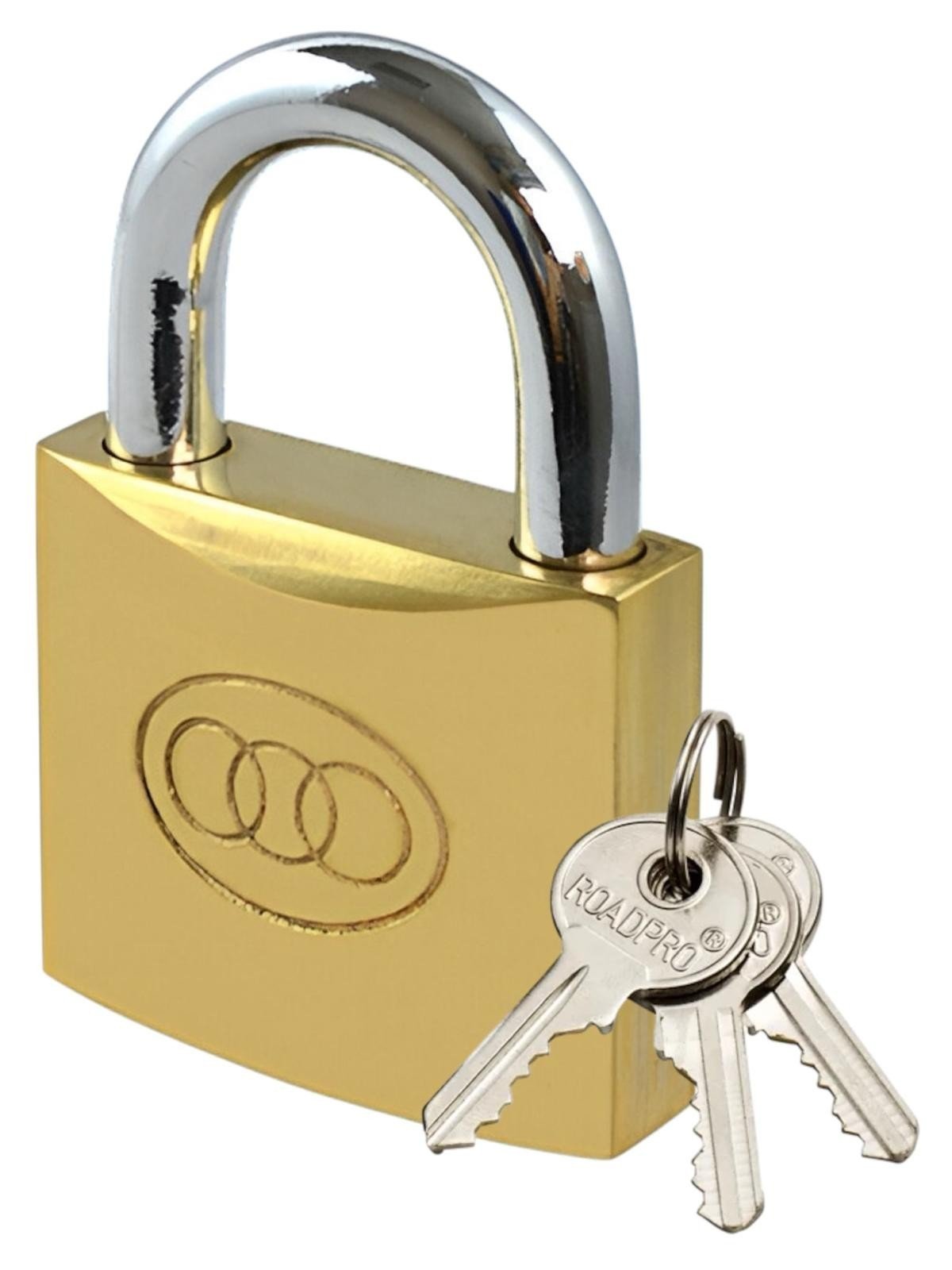 6 x Brass Padlock 32mm 38mm 50mm with 3 Keys luggage suitcase gym shed