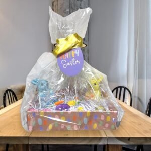 Happy Easter Hamper Kids Easter Gift With Chicks Bunny Easter Eggs Gift Hamper