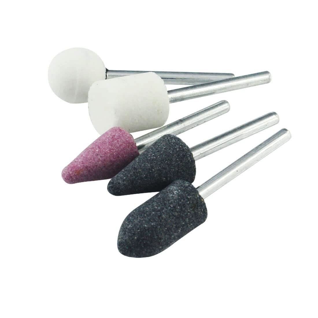 10pc Drill Grinding Mounted Stone Bit Set Die Stones Craft Grinder Metal Plastic