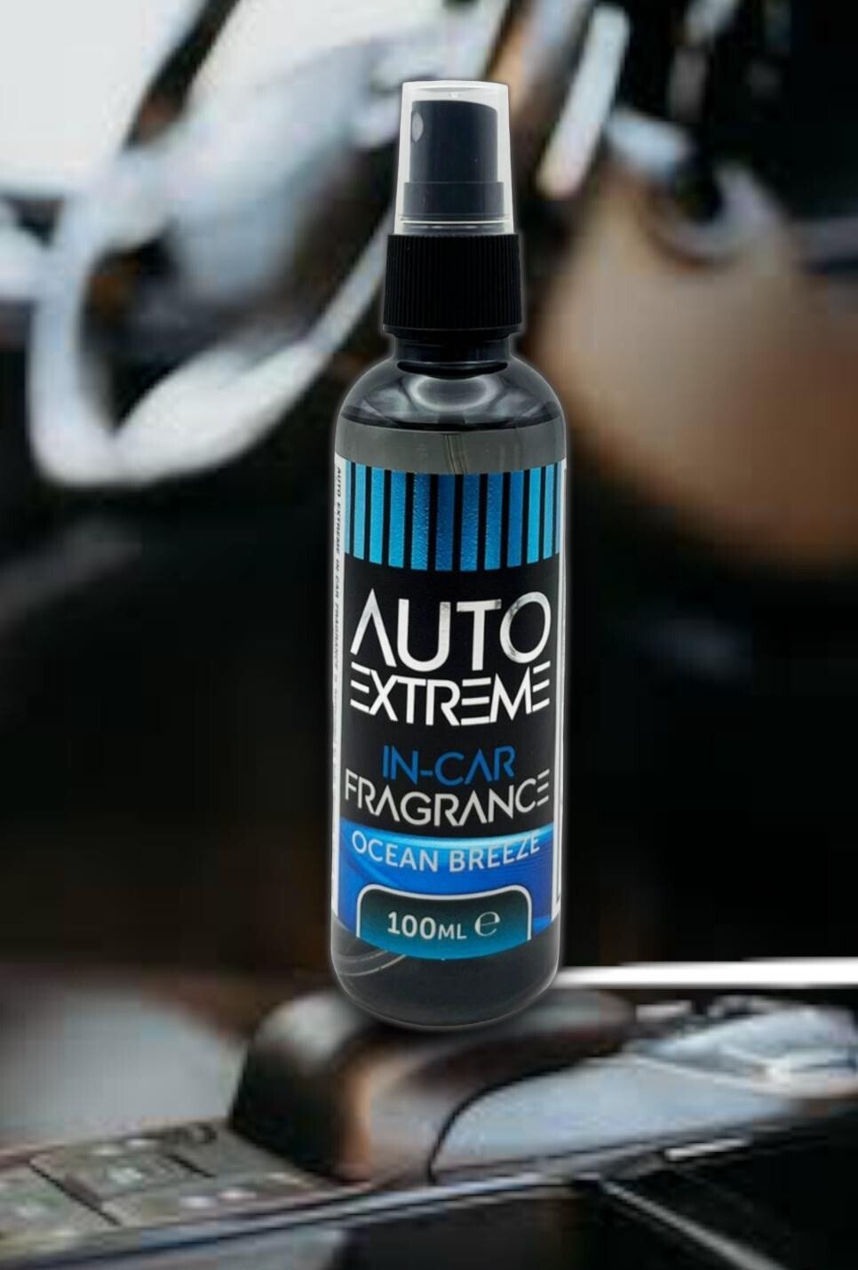 4PK CAR AIR FRESHENER SPRAY LUXURY AUTO EXTREME FRAGRANCE VEHICLE FRESHNER 100ML