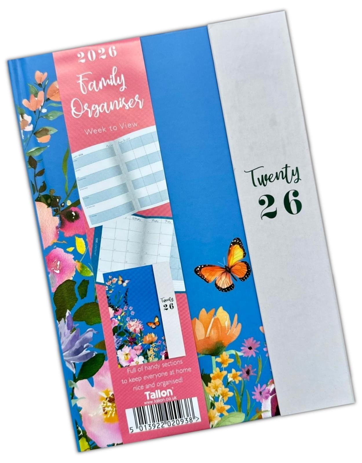 2026 Diary A5 A6 Family Organiser Diary Magnetic Cover Week To View Xmas Gift