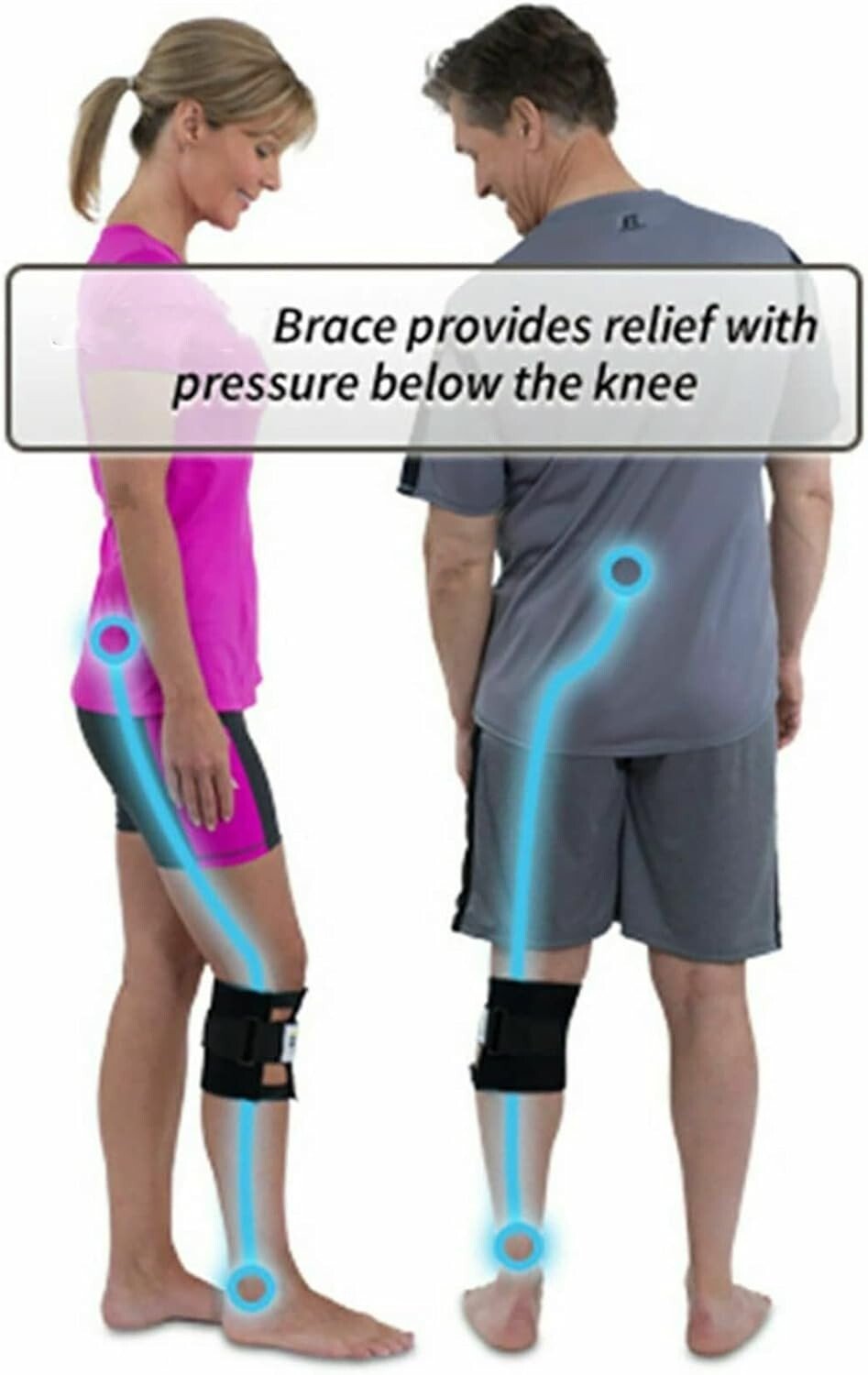 Sciatica Back Pain Relief Brace Pressure Pad Point Therapeutic Acupressure Leg