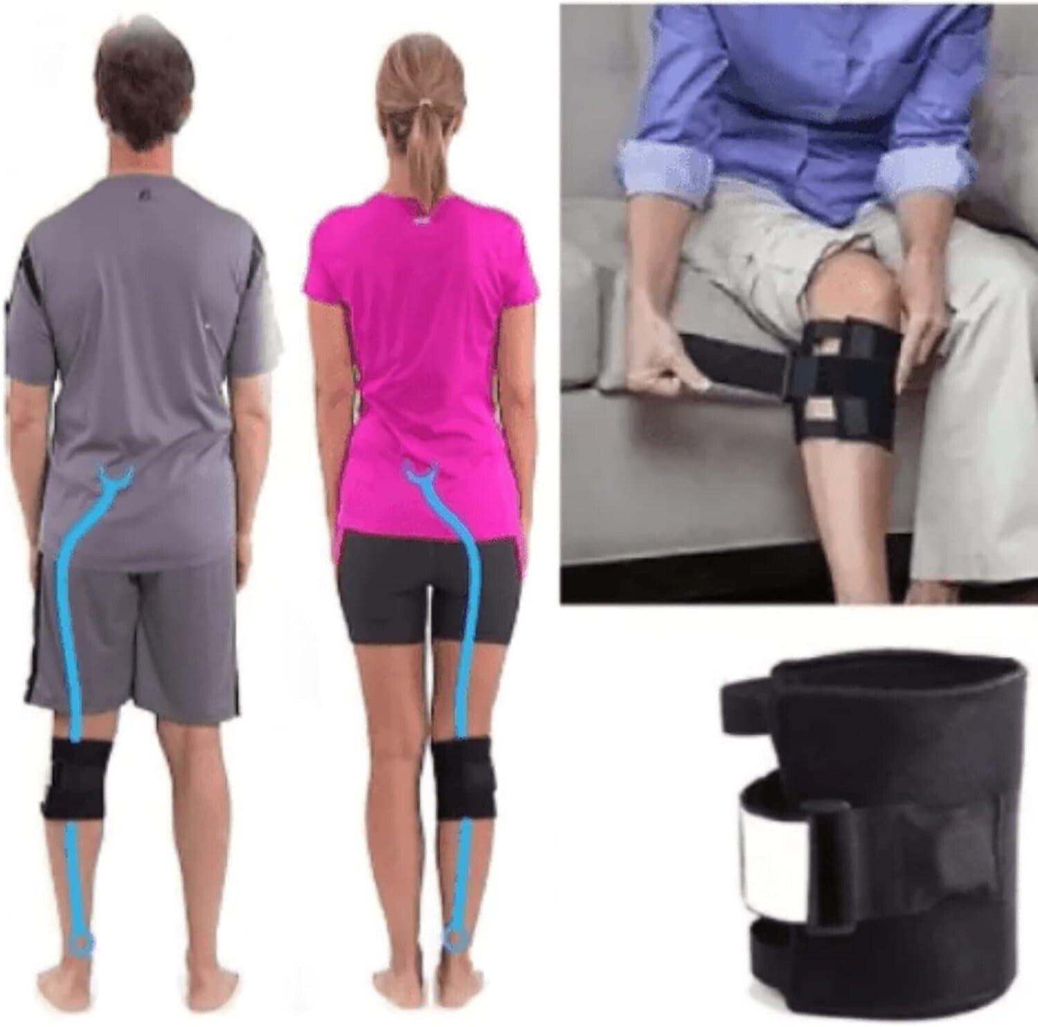Sciatica Back Pain Relief Brace Pressure Pad Point Therapeutic Acupressure Leg