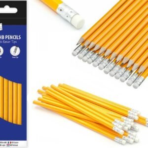 1-100 HB Pencils Multi Pack Rubber Eraser Tip Pencil  School Exam Stationary
