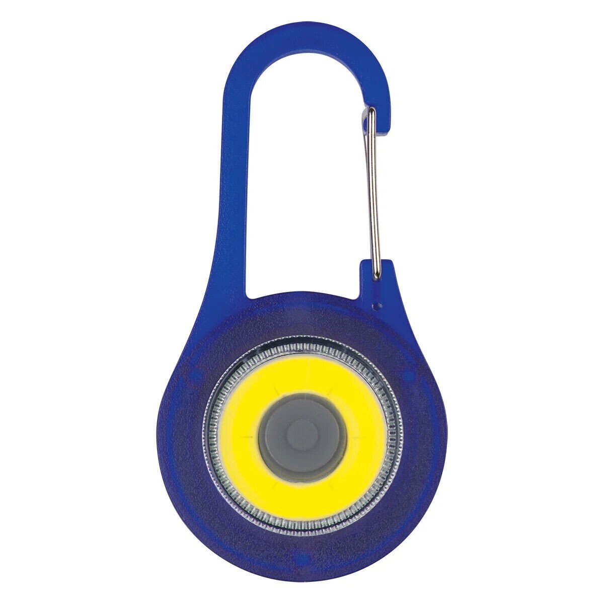 2 Pcs Keyring Torch Light 400 Lum Cob with carabiner Flash Light Pocket Key Ring