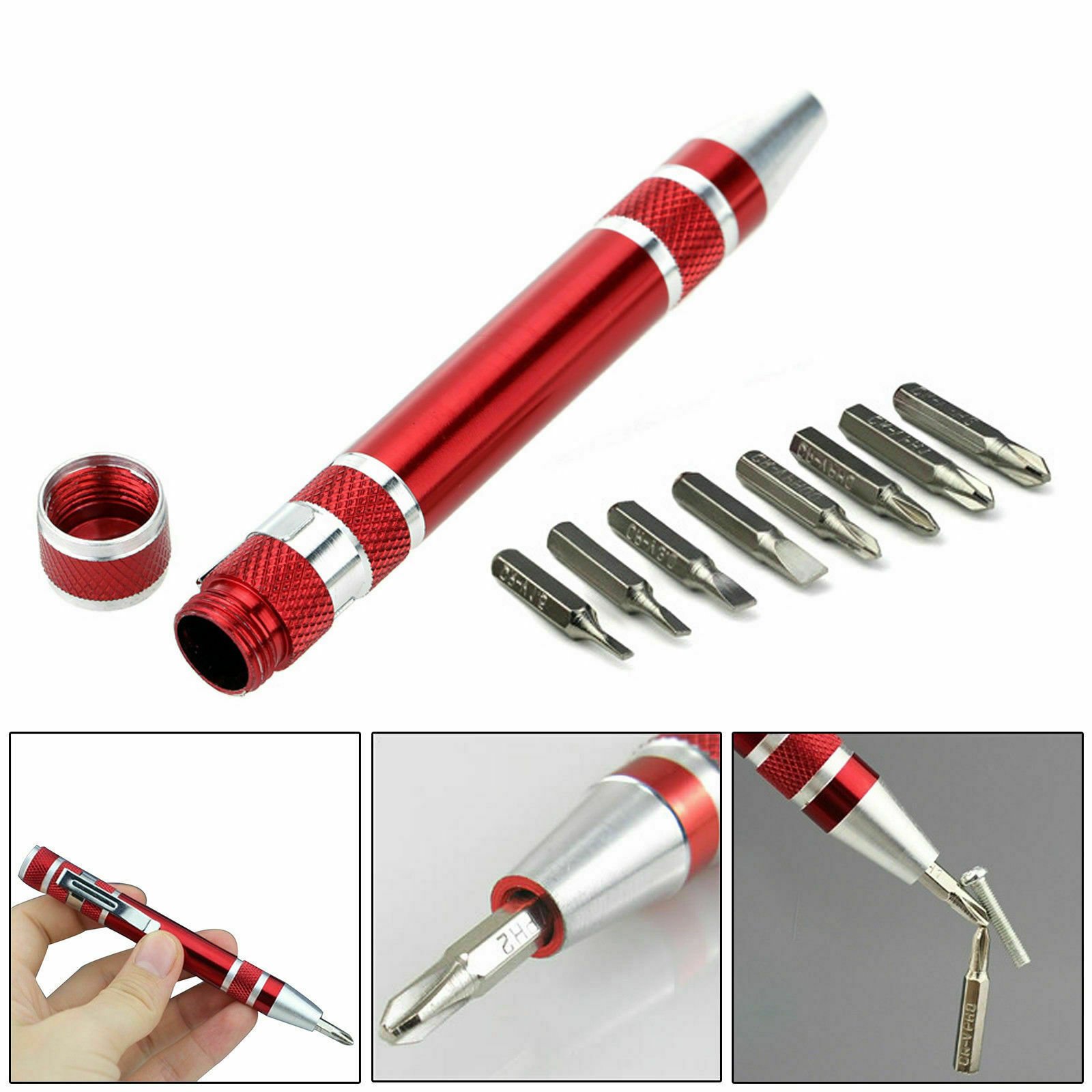 9 IN 1 Precision screwdriver bit set - for small electronics glasses & jewellery