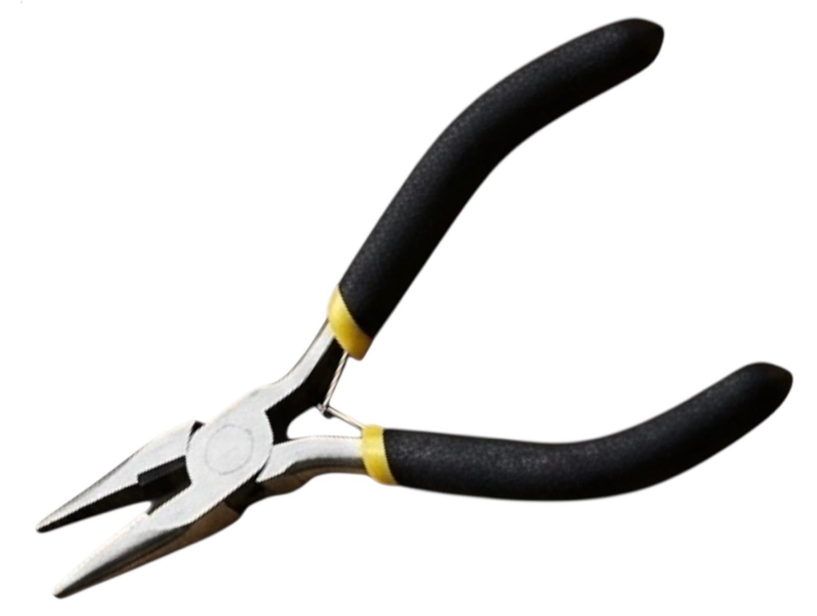 5 Mini Pliers Precision Jewellery Tool Long Bent Nose Side End Needle Pliers SET