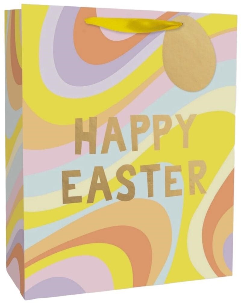 3 x Large Easter Bunny Luxury Present Gift Bags Easter Egg Gift Bag with Tag🎁