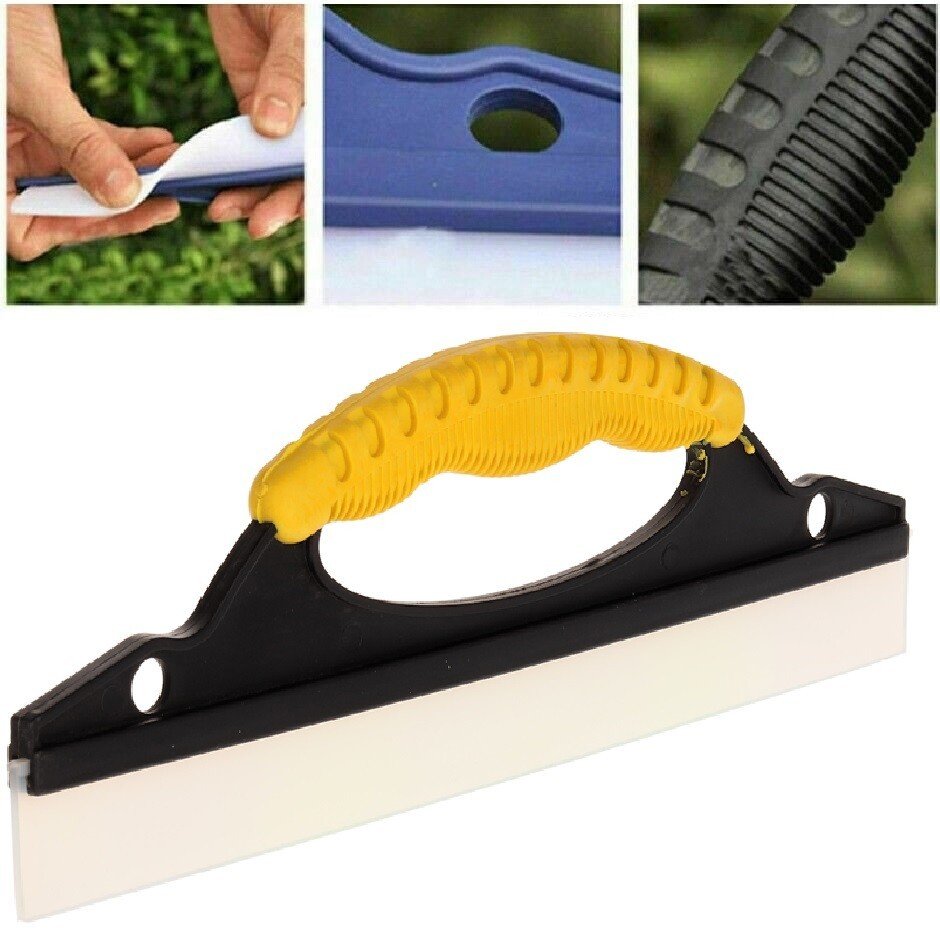 Flexible Silicone WINDOW WIPER Squeegee Wiper Car Water Drying Aid Glass Shower