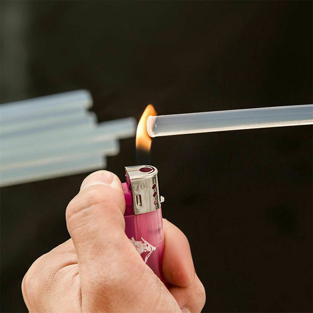 Glue Gun Hot Melt Electric Trigger DIY Adhesive Hobby Craft Free 50 Glue Sticks