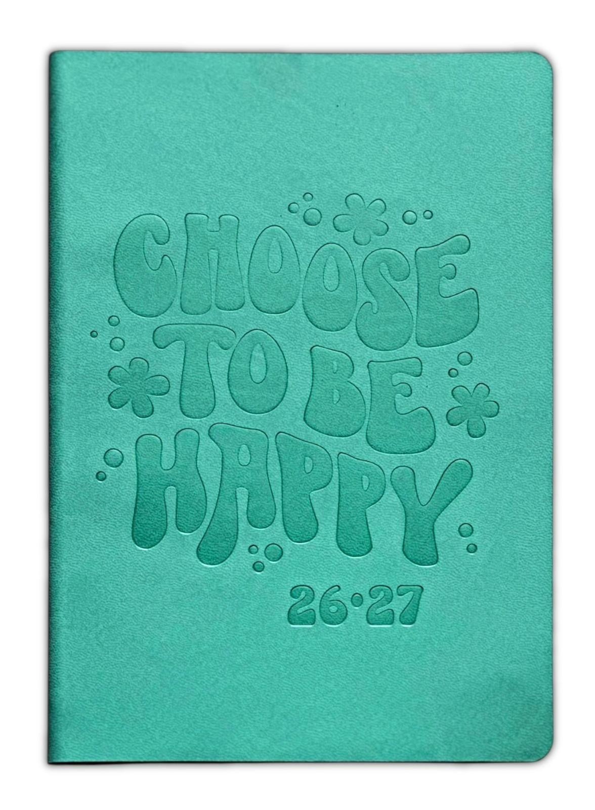 2026-2027 A5 Size Academic Mid Year Week to View Student Teacher Diary Planner