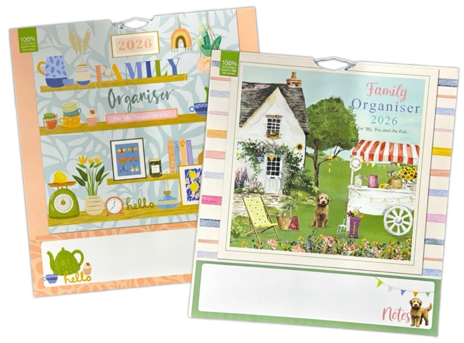 2026 Month View 36cm Planner 3 Columns Calendar Family Organiser Home & Garden