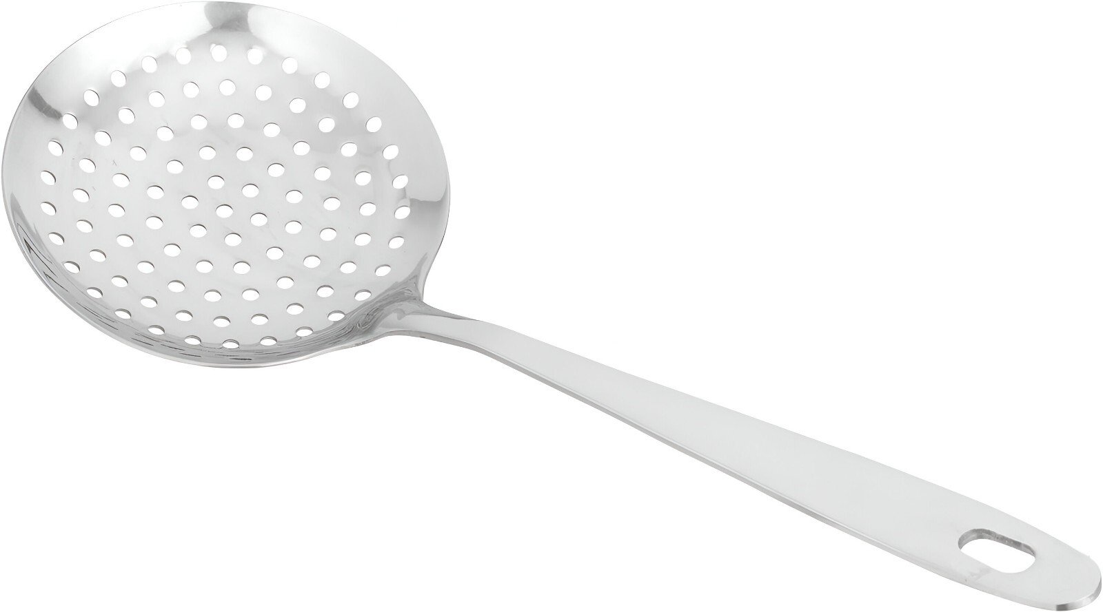 STAINLESS STEEL SKIMMER SPOON HEAVY DUTY STRAINER KITCHEN TOOL JHARNI STL 27CM