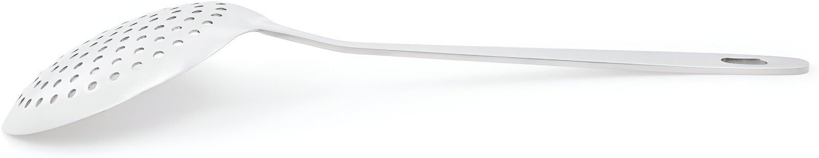 STAINLESS STEEL SKIMMER SPOON HEAVY DUTY STRAINER KITCHEN TOOL JHARNI STL 27CM