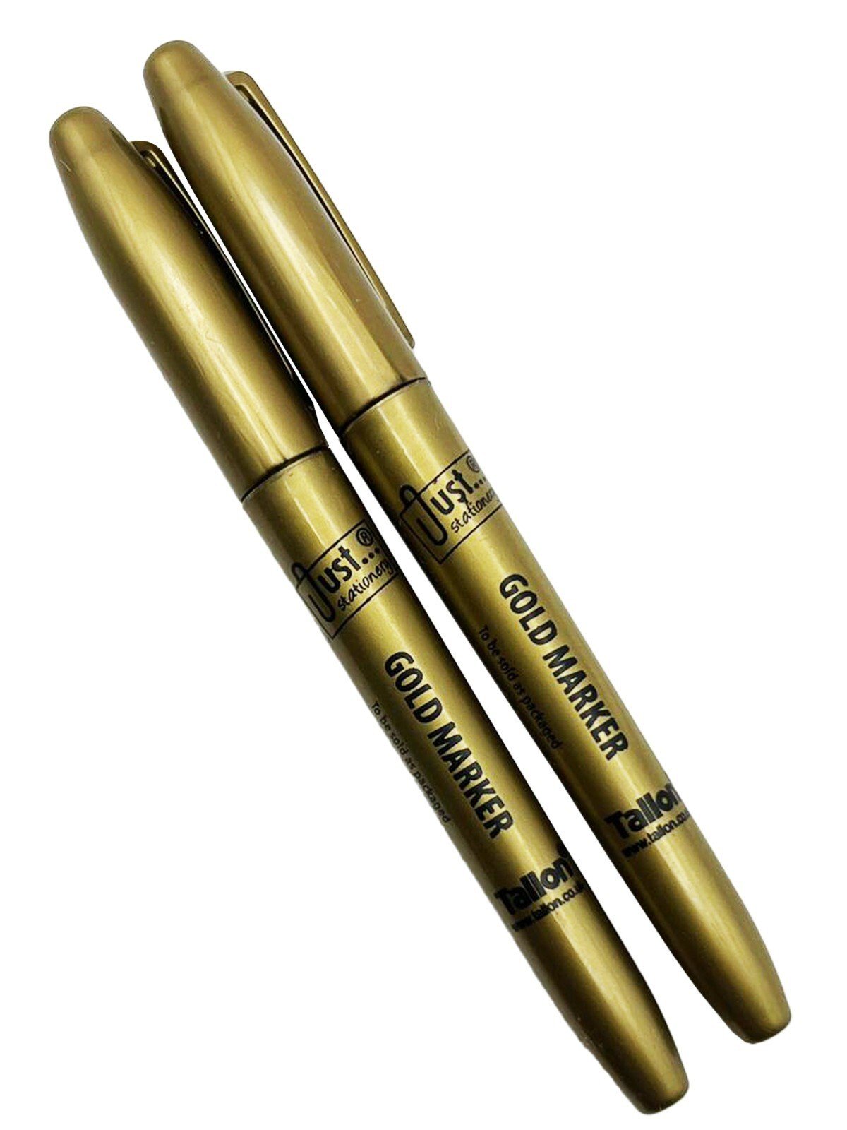 4 Metallic Marker Pens Gold & Silver Paper Card Glass Metal Plastic Xmas UK
