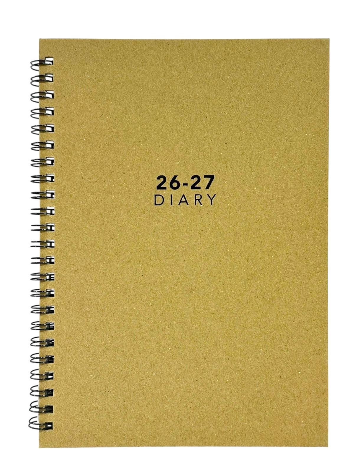 2026-2027 A5 Size Academic Mid Year Week to View Student Teacher Diary Planner