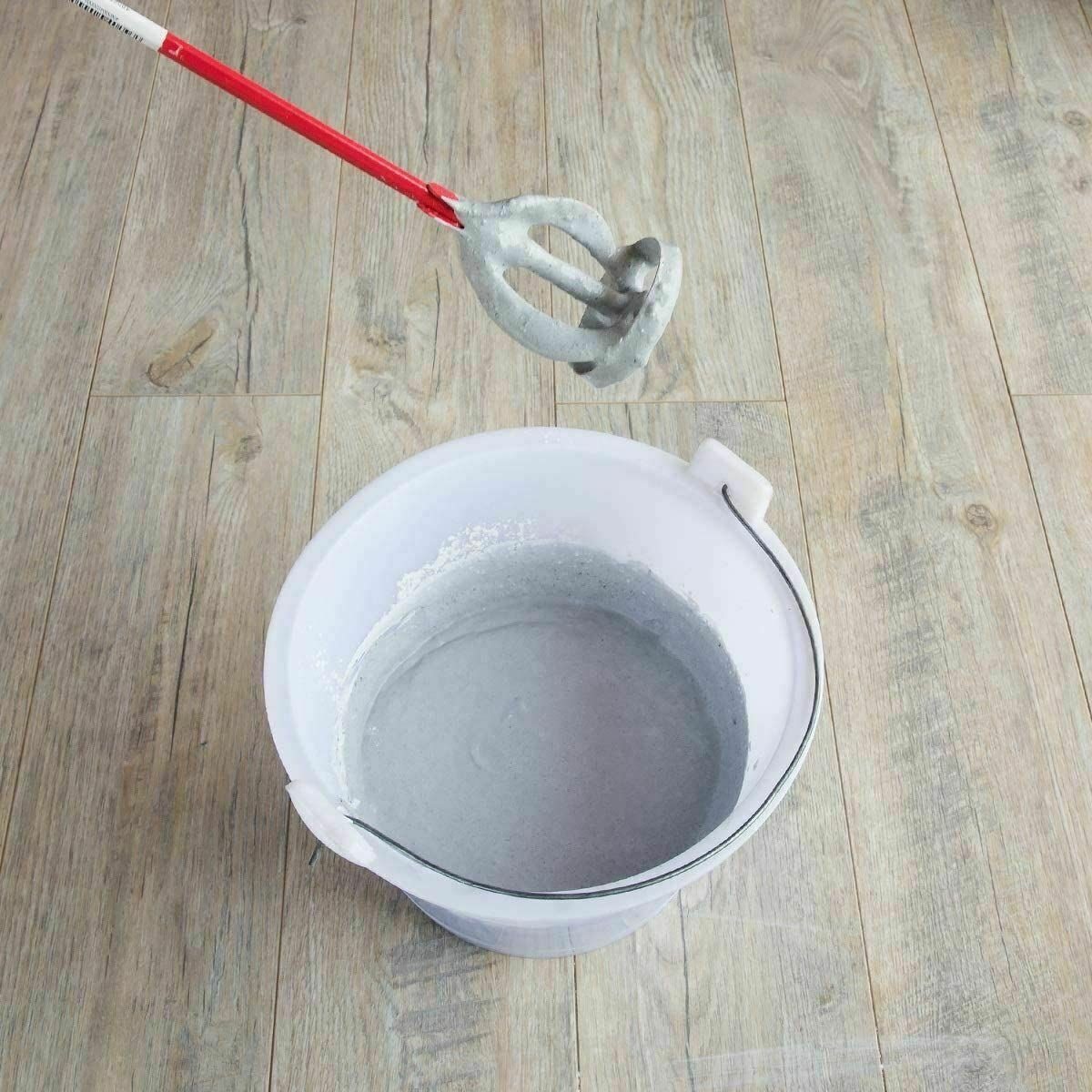 HEAVY DUTY PAINT PLASTER MIXER PADDLE MIXING PAINT WHISK TOOL CEMENT FOR DRILL