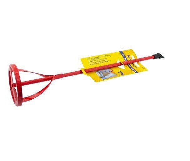 HEAVY DUTY PAINT PLASTER MIXER PADDLE MIXING PAINT WHISK TOOL CEMENT FOR DRILL