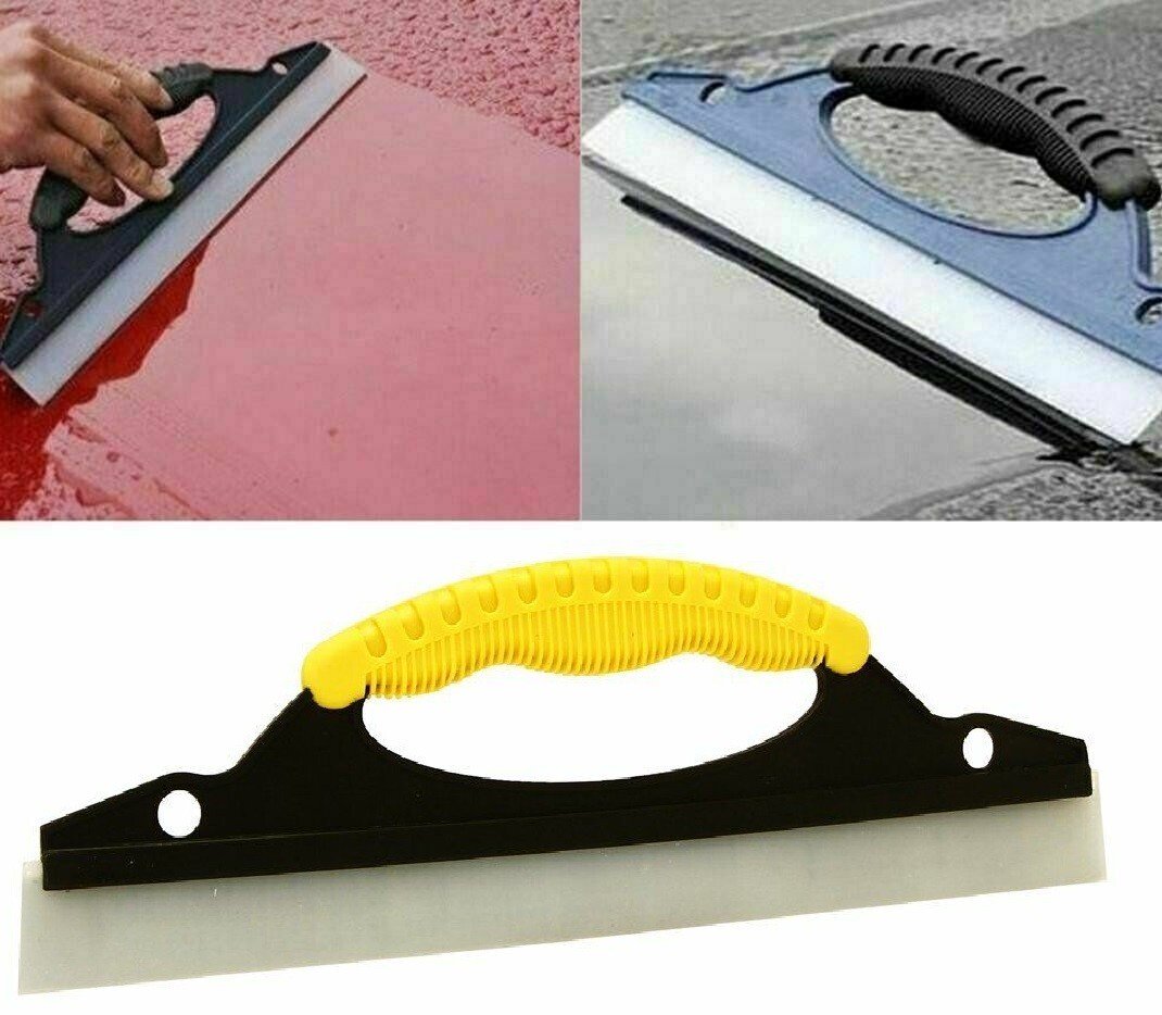 Flexible Silicone WINDOW WIPER Squeegee Wiper Car Water Drying Aid Glass Shower