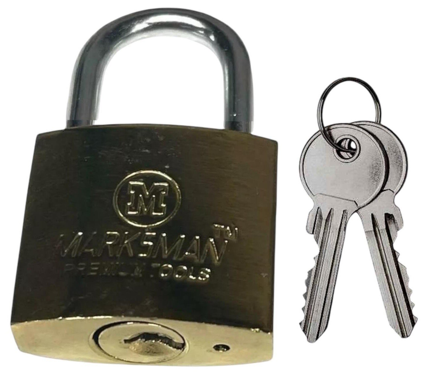 Large Padlock 75 mm - Heavy Duty Padlock - Steel Body Hardened Steel Shackle