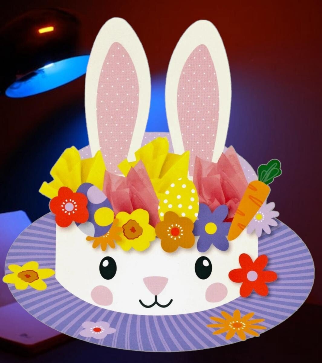 Make Your Own Easter Bonnet - DIY Crafts Children Easter Kids Hat Embellishments