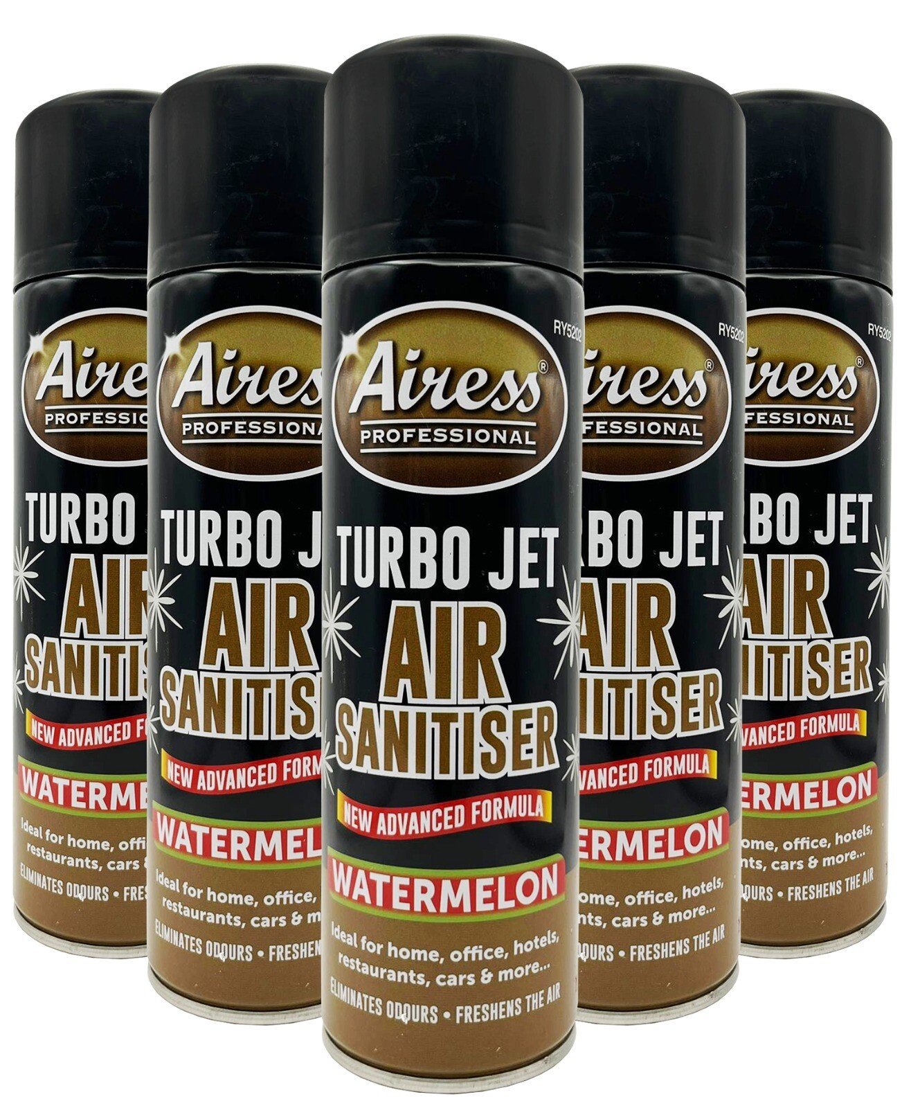 AIRESS CAR HOME TURBOJET AIR FRESHENER SENITISER SPRAY GREED DESIGNER FRAGRANCES