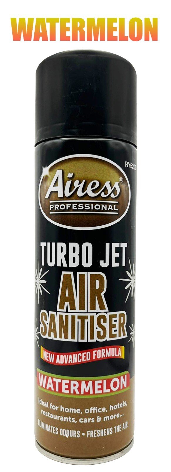 AIRESS CAR HOME TURBOJET AIR FRESHENER SENITISER SPRAY GREED DESIGNER FRAGRANCES