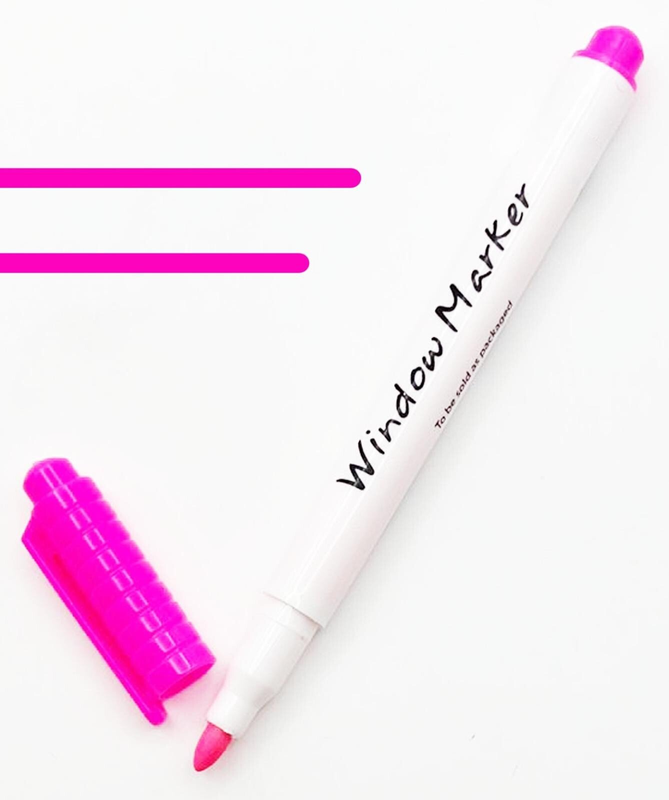 8 Mix Liquid Chalk Window Marker Pens Glass Windows Plastic Blackboard Office