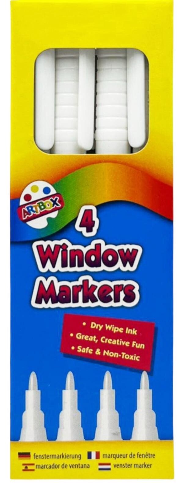 8 Mix Liquid Chalk Window Marker Pens Glass Windows Plastic Blackboard Office