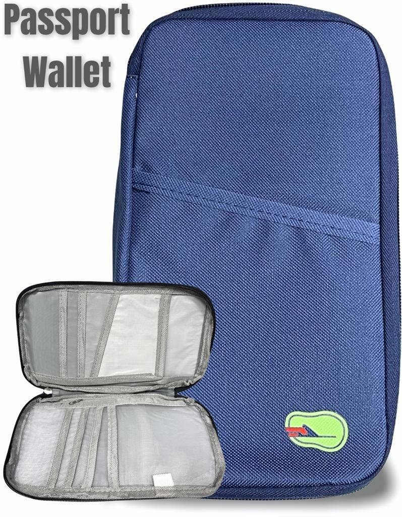 Travel Organiser Passport Document Ticket Holder Wallet Bag Purse Zipper Case UK