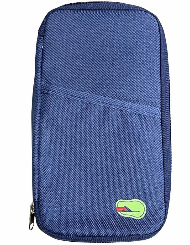 Travel Organiser Passport Document Ticket Holder Wallet Bag Purse Zipper Case UK