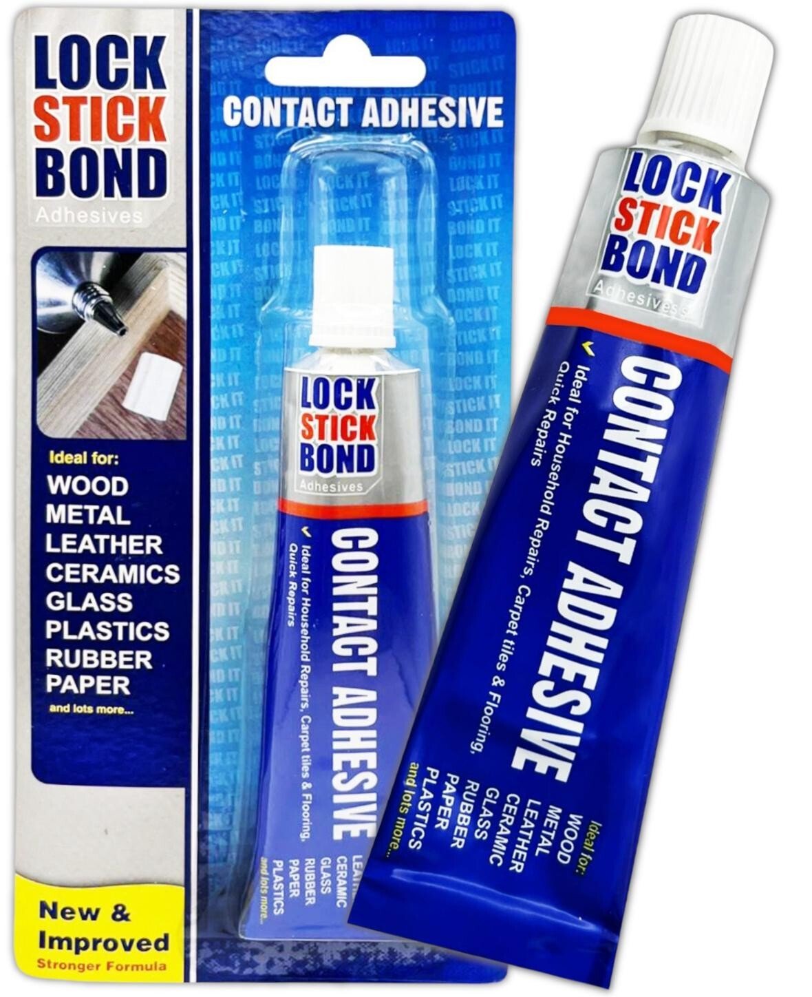 30g Contact Adhesive Tube Glue | Multi Purpose Waterproof Shoe Leather Rubber