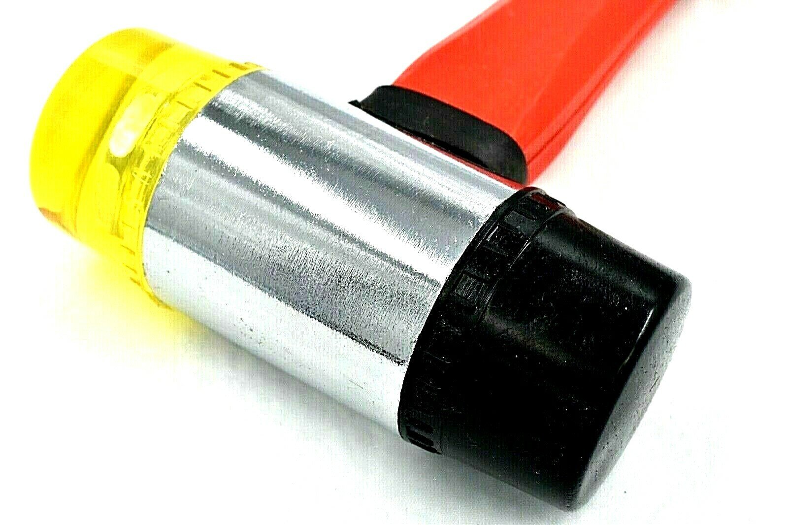40mm Double Faced Head Rubber Hammer Mallet Nonslip Grip Glazing Soft Face UK