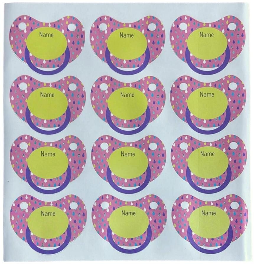 PIN THE DUMMY ON THE BABY Shower Party Game Baby Girl / Boy MULTI PLAYER UK